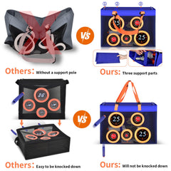 SAIKA open bag with blasters inside illustrating high-capacity storage benefit