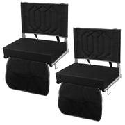 SAILARY front view of open seat showing padded back and cushion for comfort