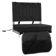 SAILARY front view of folded seat showing compact portability and fast setup