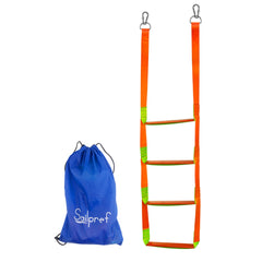 sailpref front packaging showing ladder features and compact case for easy transport