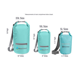 Såk Gear drysak exterior pocket closeup offering quick-access storage