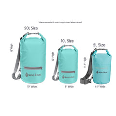 Såk Gear DrySak detachable shoulder strap and clip for comfortable carry