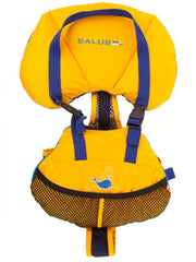 Salus Bijoux front view showing secure harness and clear visibility benefit
