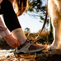 SAMSOX close-up of cushioned footbed showing impact protection and comfort