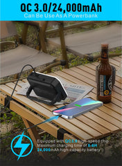 SAMUUN 90-degree rotatable stand angle displaying adjustable direction for targeted light