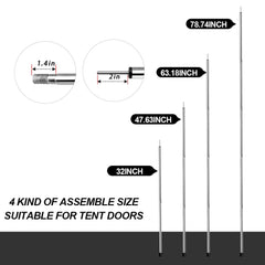 SANLIKE closeup of threaded joint showing precision and secure connection