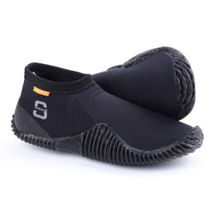 SARHLIO front view of boot showing full-foot shape and protection
