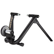 Saris front view of trainer showing stable base and quiet design benefit