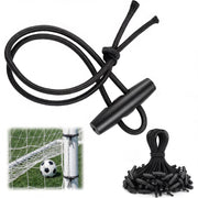 SATINIOR front packaging showing 50-pack soccer bungee ties and value