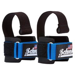 Schiek Model 1000-DLS front view showing straps and dowel for reliable grip