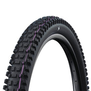 Schwalbe Albert front profile showing aggressive tread and improved grip