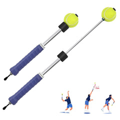 SCIENSWING front view attached to racket showing clear positioning and improved timing