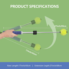 SCIENSWING secure clip detail on handle demonstrating stable attachment during practice