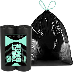 Sckee front packaging showing 50 heavy-duty liners and clear benefit of durable supply
