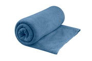 Sea to Summit Tek Towel Plush front view showing full size and coverage benefit