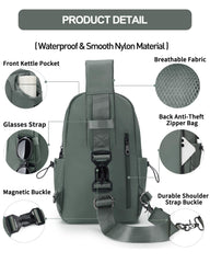 SEAFEW external USB port detail enabling convenient on-the-go charging