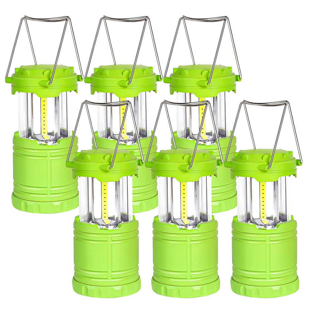 SEAMAGIC front view of green lantern showing compact profile and bright output