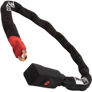 Seatylock Viking front view showing robust lock and chain offering high security