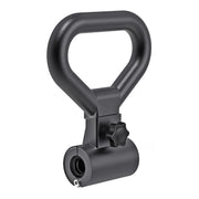 SELEWARE front view of converter handle showing solid steel and compact design for space savings