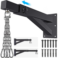SELEWARE front view of wall mount hanger showing secure design and stability