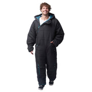 Selk'bag Original front view showing full-length wearable sleeping bag and mobility benefit