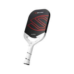 Selkirk Sport LUXX Control front face showing carbon fiber for precise shots