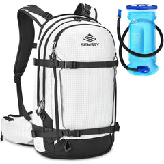 SEMSTY front view showing full pack and organized pockets benefit quick access