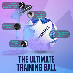 SenseBall app drill screen displaying guided exercises and structured practice benefit