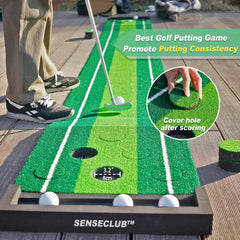 SENSECLUB close detail of cup upslope showing realistic break simulation for practice