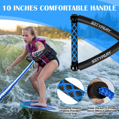 SETYPARY detailed view of braided hyper-braid rope showing durable texture