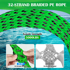 SETYPARY large 304 stainless steel hook attached to transom eye for secure connection
