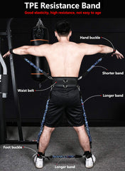 Sfeexun waist belt close-up illustrating adjustable fit and secure buckle