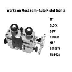 SHA GANG rotatable sight prong closeup demonstrating adjustable angle benefit