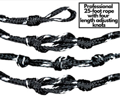 Shaka Pro EVA foam floaters on rope keeping line visible and easy to grab