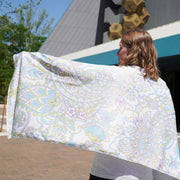 SHAKEitCOOL front view showing muted paisley print and large coverage benefit