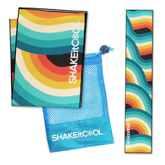 SHAKEitCOOL front packaging showing retro design and compact pouch for travel convenience