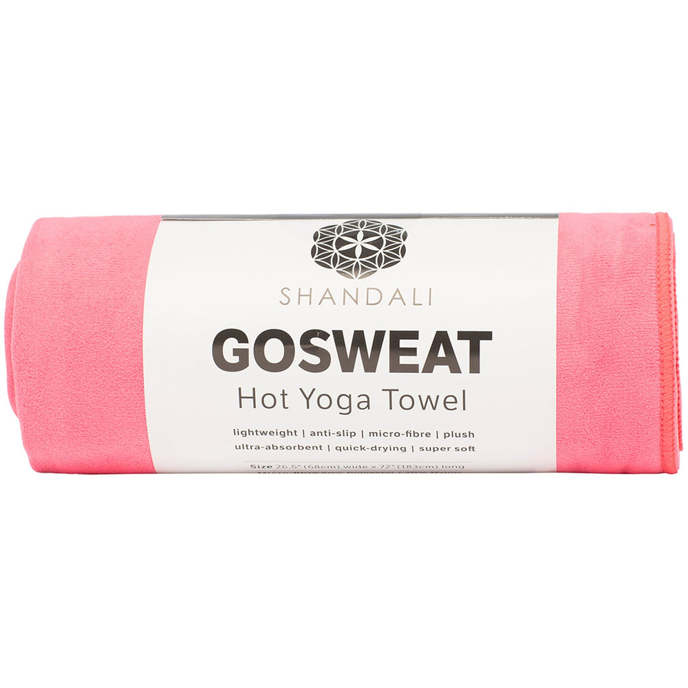 Shandali front view full-length towel showing full coverage and stable grip