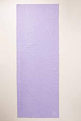 Shandali towel in use during hot yoga class demonstrating non-slip stability benefit