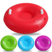 Shappy front view of four 40 inch tubes showing color variety and group fun