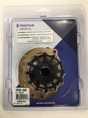 Sherwood impeller kit front view showing impeller and gaskets, ensuring correct fit