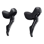 SHIMANO 105 ST-R7000 front profile view showing ergonomic hoods and improved control