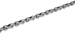 SHIMANO CN-LG500 front view showing chain and label, clear compatibility details