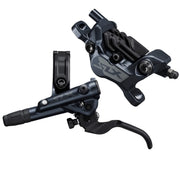 SHIMANO SLX M7120 full rear-left assembly front view highlighting mount and finish for reliable stopping