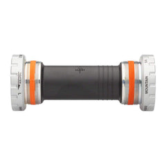 SHIMANO SM-BB52-D front view showing silver cups and sealed bearings for durable drivetrain performance