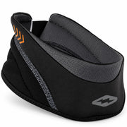 Shock Doctor front view of neck guard showing fit and coverage benefits