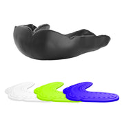 Shock Doctor front packaging showing slim 2.4mm guard and benefits