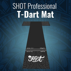 Shot! close-up of double-thickness oche for added impact absorption benefit