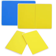 SHUESS front view of two colored rebreakable boards showing durable profile and easy reuse