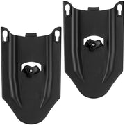 Shupakul front view of two tails showing compact storage and quick attach benefit