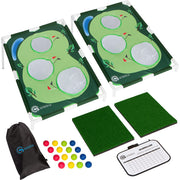 Sidelinx front view of target boards showing game layout and easy setup